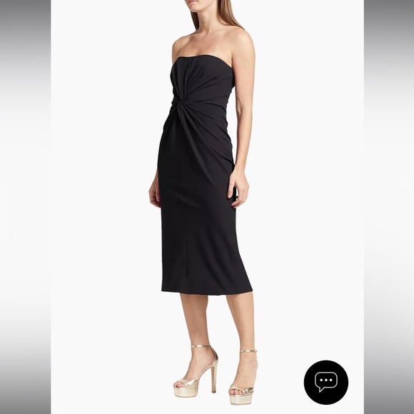 Cinque à Sept McKenna strapless midi dress - Picture 2 of 7